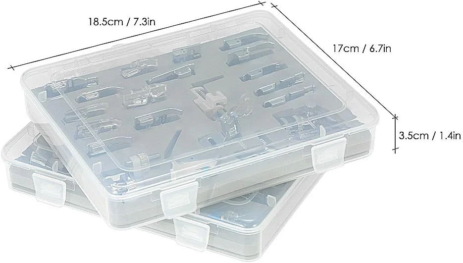 مجموعه 42 عددی پایه های چرخ خیاطی حرفه ای YEQIN مناسب برای چرخ خیاطی های خانگی سینگر، برادر، ژانومه، کنمور، بیبی لاک، النا، تویوتا، نیو هوم، سیمپلیسیتی و چرخ خیاطی های پایه کوتاه مجموعه 42 عددی پایه های چرخ خیاطی حرفه ای YEQIN مناسب برای چرخ خیاطی های خانگی سینگر، برادر، ژانومه، کنمور، بیبی لاک، النا، تویوتا، نیو هوم، سیمپلیسیتی و چرخ خیاطی های پایه کوتاه