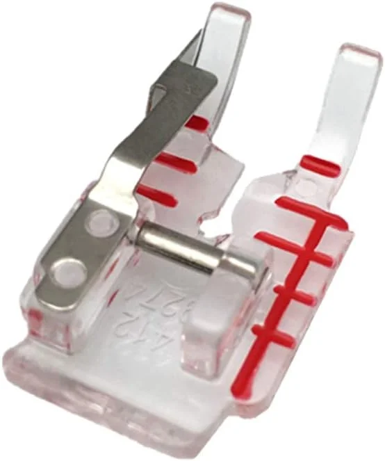 پایه تکه دوزی شفاف یک چهارم اینچی YEQIN برای چرخ خیاطی های وایکینگ هاسکوارنا مدل 4129274-45