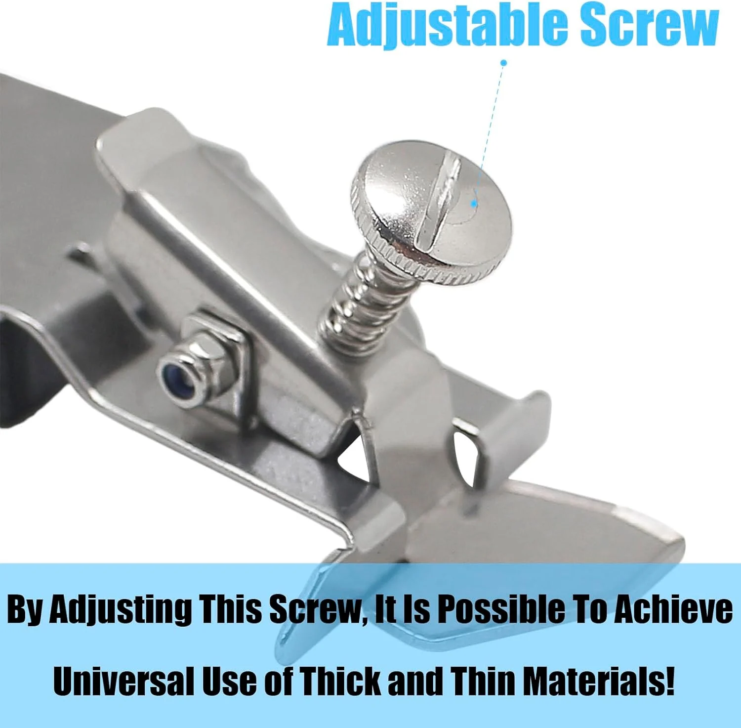 راهنمای درز مغناطیسی چند منظوره YEQIN، راهنمای لبه، راهنمای درز، راهنمای لبه برای چرخ خیاطی صنعتی یا چرخ خیاطی پایه پیاده روی، اتصالات جهانی - 1 عدد