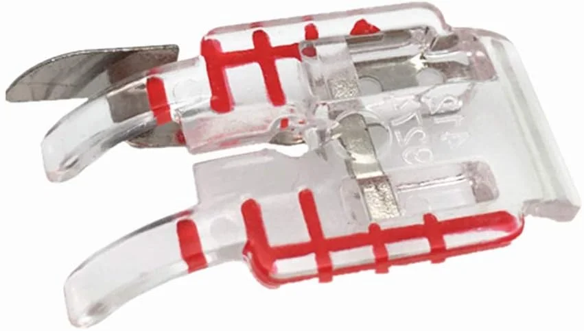 پایه تکه دوزی شفاف یک چهارم اینچی YEQIN برای چرخ خیاطی های وایکینگ هاسکوارنا مدل 4129274-45