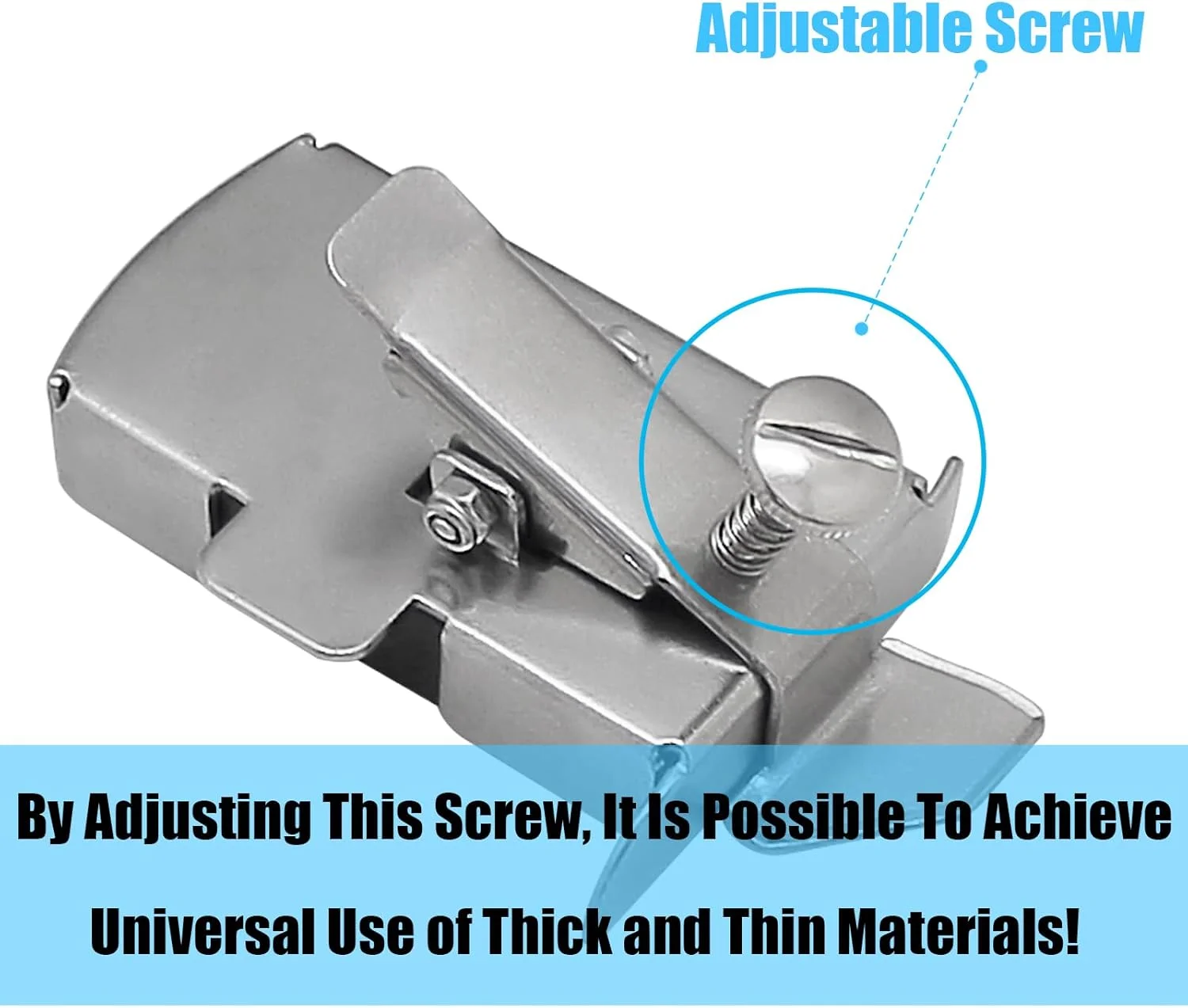 راهنمای درز مغناطیسی چند منظوره جدید YEQIN، راهنمای لبه، راهنمای درز، راهنمای لبه برای چرخ خیاطی صنعتی یا چرخ خیاطی پایه پیاده روی، اتصالات جهانی