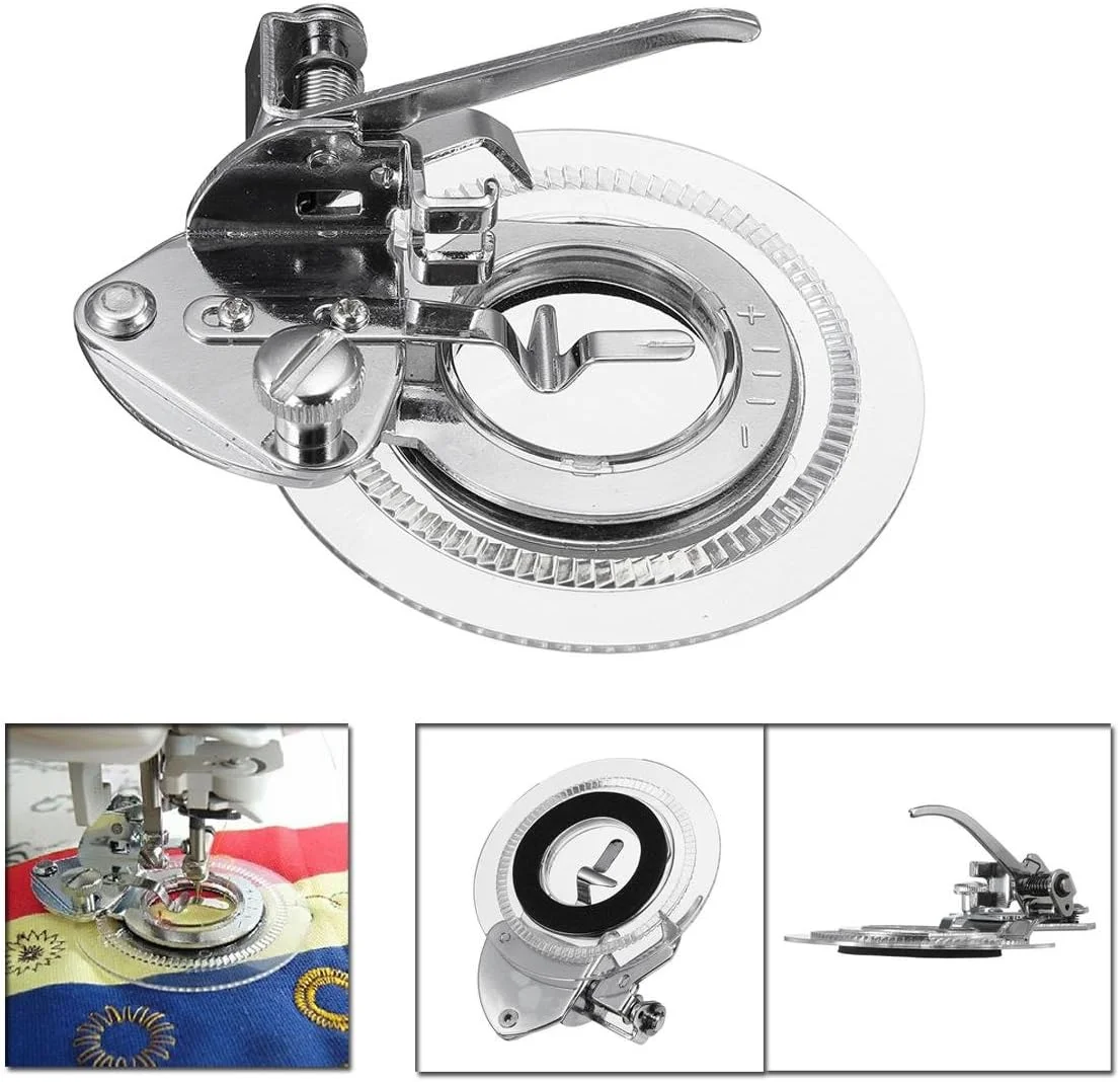 پایه دوخت گل تزئینی یونیورسال YEQIN مناسب برای تمام چرخ خیاطی های پایه کوتاه