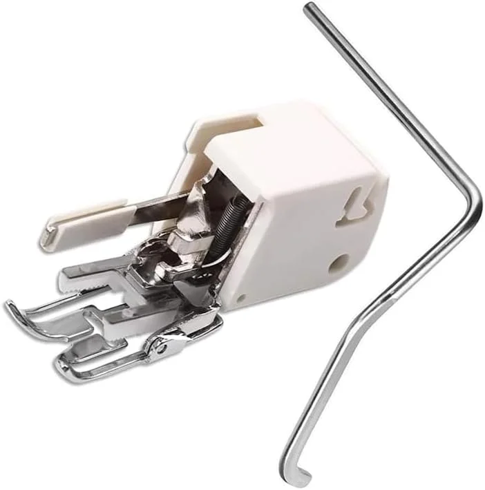 YICBOR #214875014 Even Feed Walking Foot with Quilting Guide Sewing Machine Presser Foot (5mm) Compatible with Brother Singer Janome Sewing Machine YICBOR #214875014 Even Feed Walking Foot with Quilting Guide Sewing Machine Presser Foot (5mm) Compatible with Brother Singer Janome Sewing Machine