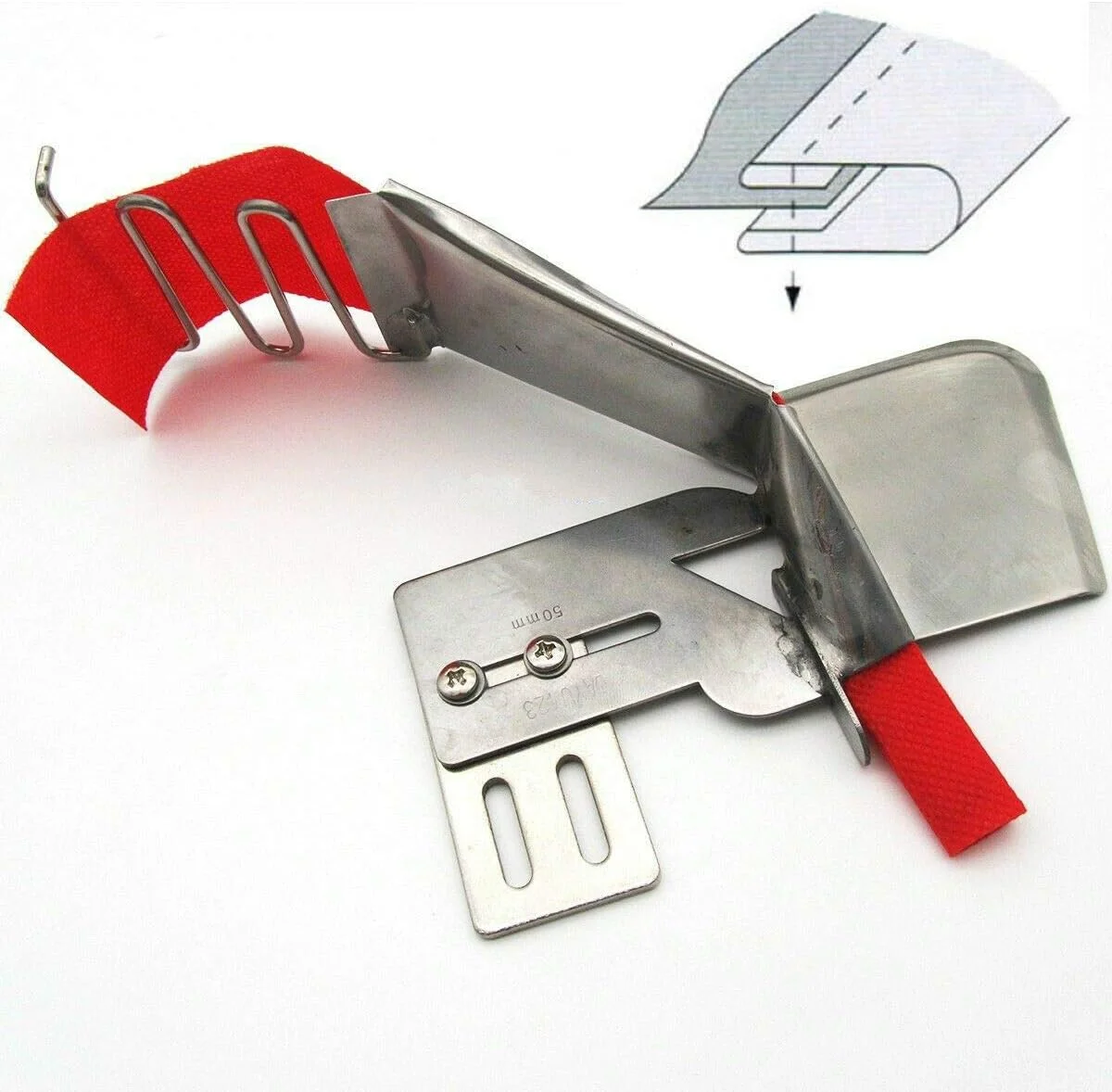 YICBOR دستگاه دوخت، اتصال پوشه تا دو لبه تمیز (2"- 5/8") YICBOR دستگاه دوخت، اتصال پوشه تا دو لبه تمیز (2"- 5/8")