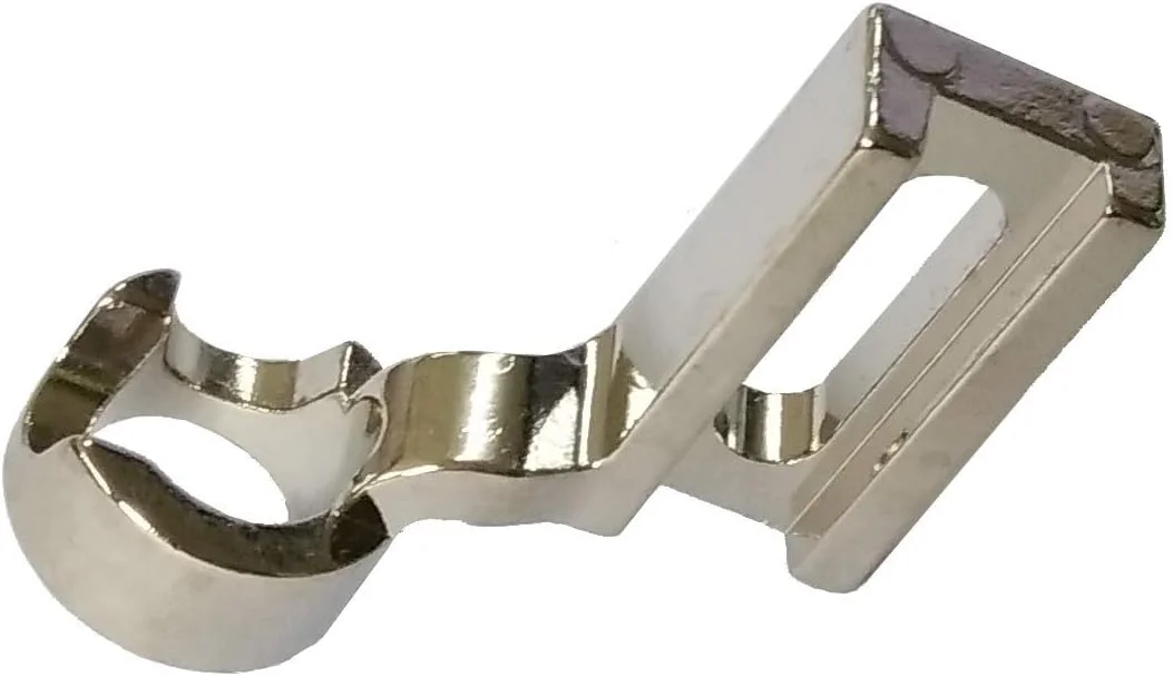 پایه خط کش 1/4 اینچی YICBOR، مناسب برای لحاف دوزی و گلدوزی با پایه بلند برای JUKI، Singer، Pfaff، Baby Lock (رنگ فلزی)