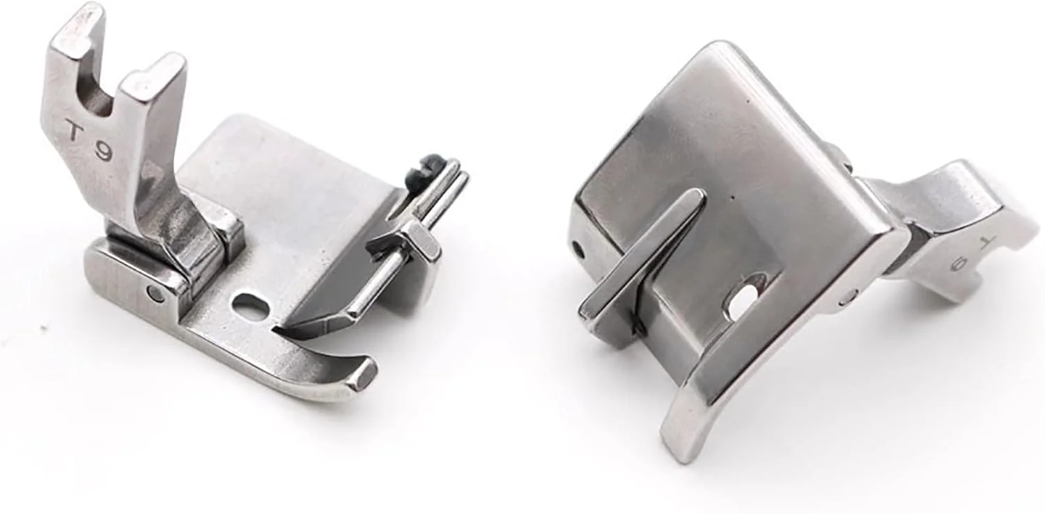 YICBOR 2 عدد پایه فشار دهنده یونیورسال با لبه های رول شونده قابل تنظیم، لبه های تاشده و لبه های سجاف دار، پایه فشار دهنده چند منظوره 3 در 1 YICBOR 2 عدد پایه فشار دهنده یونیورسال با لبه های رول شونده قابل تنظیم، لبه های تاشده و لبه های سجاف دار، پایه فشار دهنده چند منظوره 3 در 1