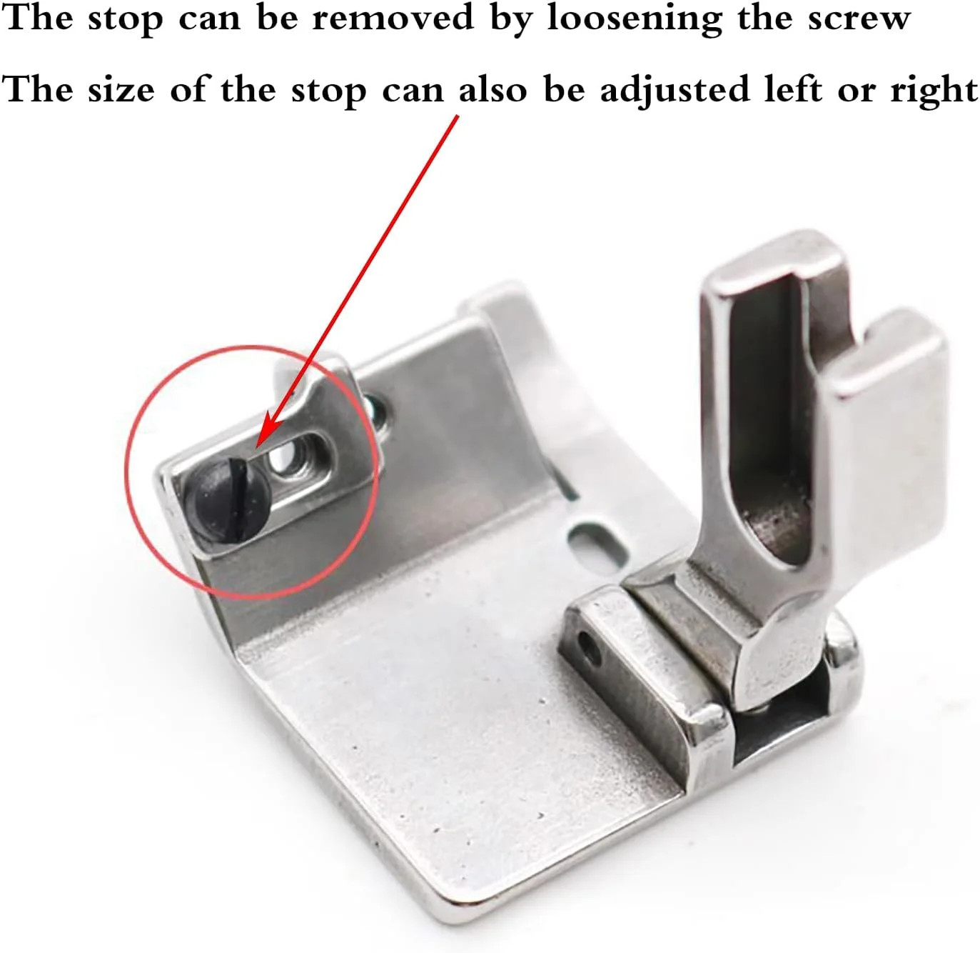 YICBOR 2 عدد پایه فشار دهنده یونیورسال با لبه های رول شونده قابل تنظیم، لبه های تاشده و لبه های سجاف دار، پایه فشار دهنده چند منظوره 3 در 1 YICBOR 2 عدد پایه فشار دهنده یونیورسال با لبه های رول شونده قابل تنظیم، لبه های تاشده و لبه های سجاف دار، پایه فشار دهنده چند منظوره 3 در 1