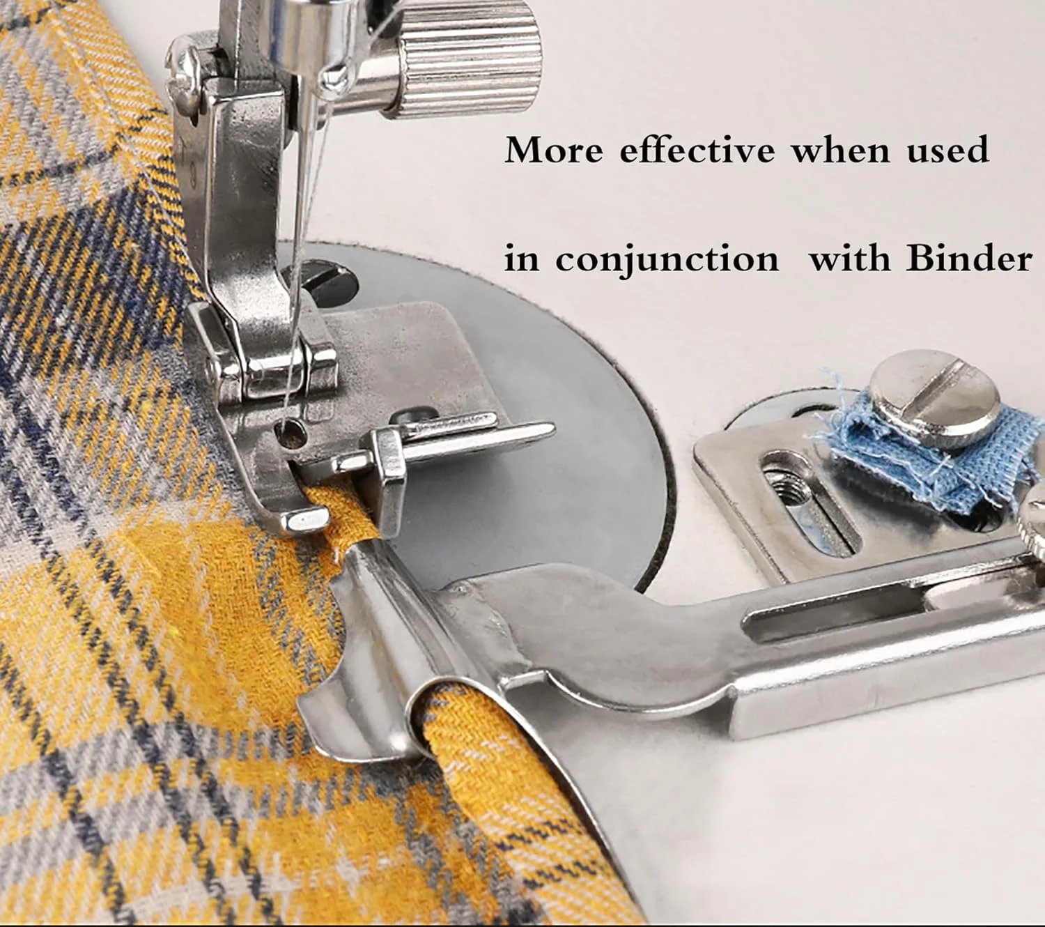 YICBOR 2 عدد پایه فشار دهنده یونیورسال با لبه های رول شونده قابل تنظیم، لبه های تاشده و لبه های سجاف دار، پایه فشار دهنده چند منظوره 3 در 1 YICBOR 2 عدد پایه فشار دهنده یونیورسال با لبه های رول شونده قابل تنظیم، لبه های تاشده و لبه های سجاف دار، پایه فشار دهنده چند منظوره 3 در 1