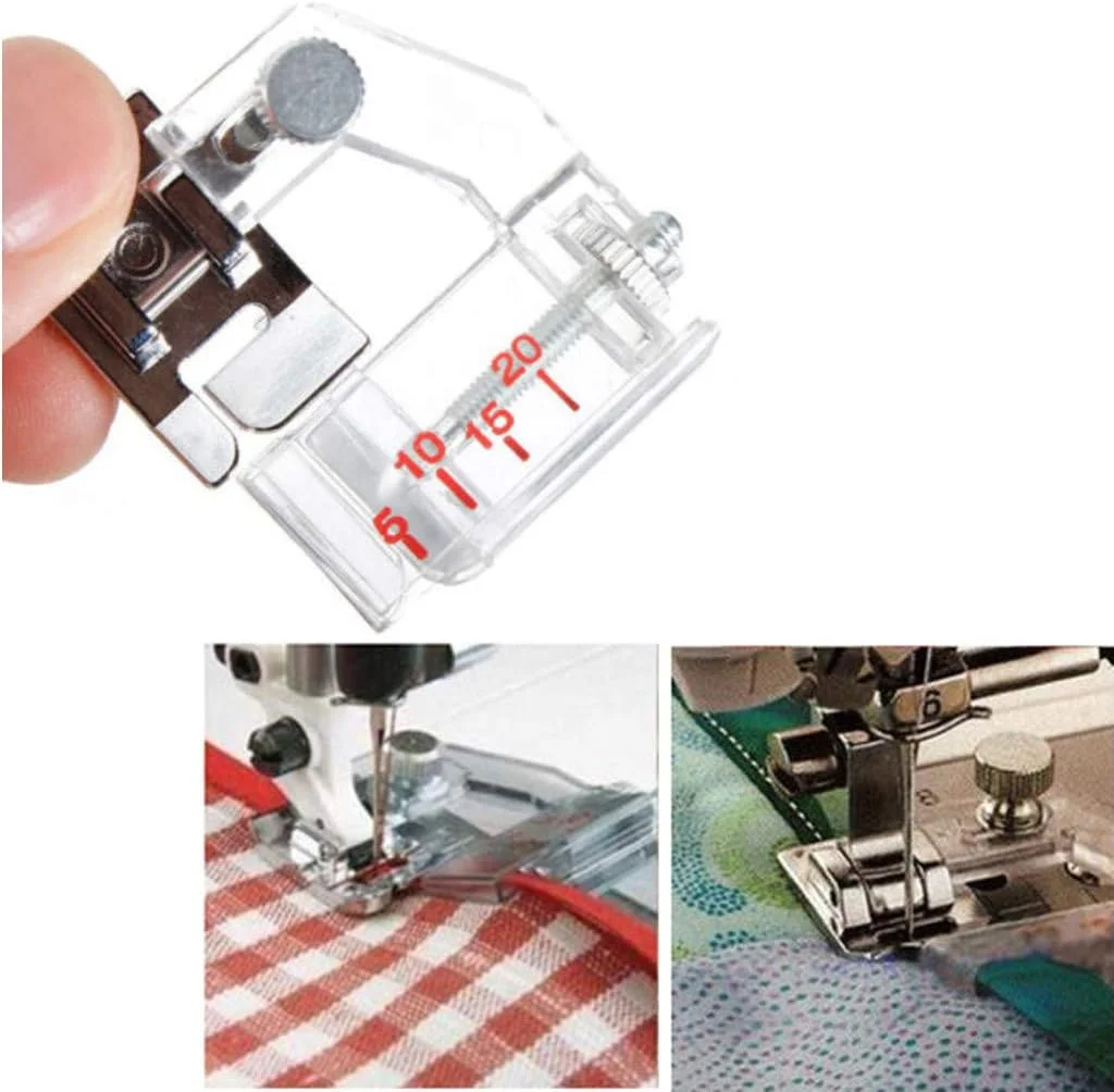 ابزار و لوازم خانگی yinYSR، پایه نوار اریب قابل تنظیم برای چرخ خیاطی برادر، خانه و باغ