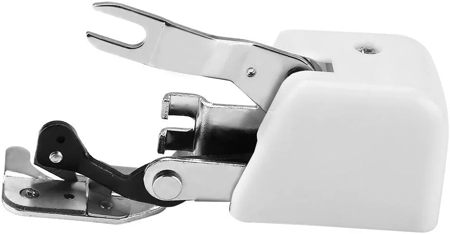 پایه برش کناری YJXPP، پایه فلزی چرخ خیاطی، پایه سفید سردوز، ابزار برش کناری برای چرخ خیاطی