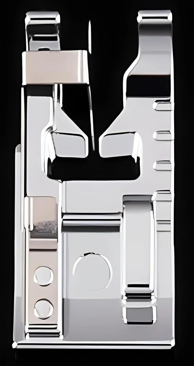 پایه دوخت لب به لب و درز درز چرخ خیاطی YOFAN - مناسب برای تمام چرخ خیاطی های پایه کوتاه Singer، Brother، Babylock، Euro-Pro، Janome، Kenmore، White، Juki، New Home، Simplicity، Elna