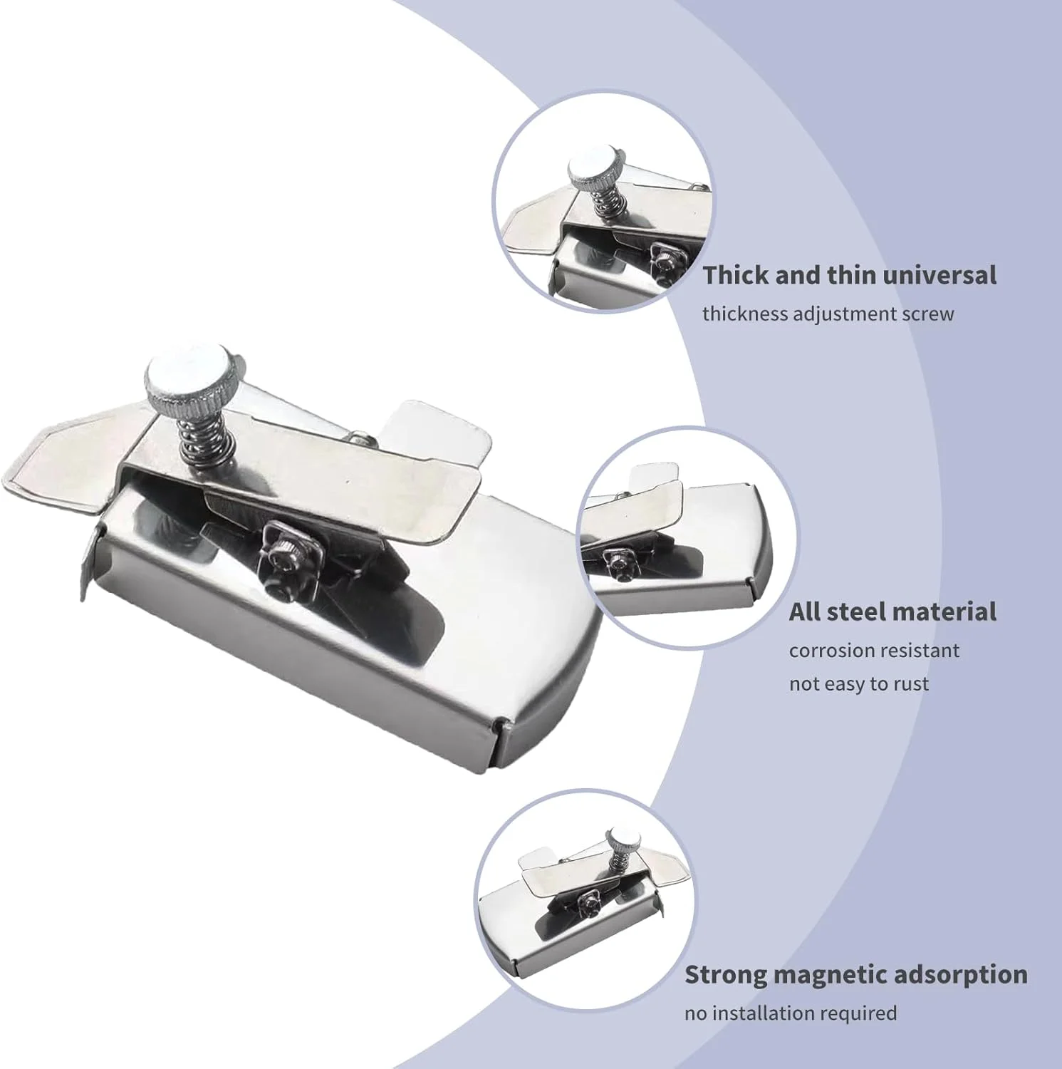 راهنمای درز مغناطیسی Yistoi، لوازم جانبی چرخ خیاطی، درزهای مغناطیسی، راهنمای لبه، راهنمای درز مغناطیسی، چرخ خیاطی، موقعیت یابی دقیق، موقعیت یابی چرخ خیاطی