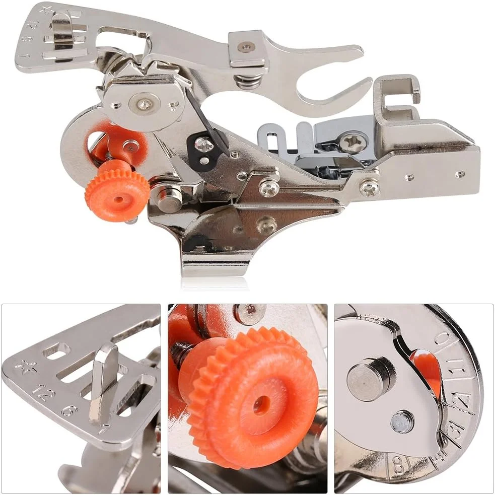 پایه چین‌دار چرخ خیاطی یوسو مناسب برای انواع چرخ خیاطی‌های خانگی با پایه کوتاه سینگر، بیبی‌لاک، برادر، ژانومه، جوکی، نیو هوم، اِن و اِلنا