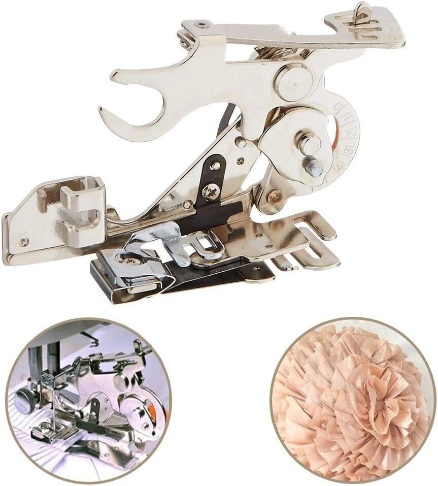 پایه چیندار چرخ خیاطی یانگین، مناسب برای ایجاد چین و پلیسه برای چرخ خیاطیهای پایه کوتاه سینگر، برادر، بیبیلاک، وایکینگ، ژانومه، کنمور پایه چیندار چرخ خیاطی یانگین، مناسب برای ایجاد چین و پلیسه برای چرخ خیاطیهای پایه کوتاه سینگر، برادر، بیبیلاک، وایکینگ، ژانومه، کنمور