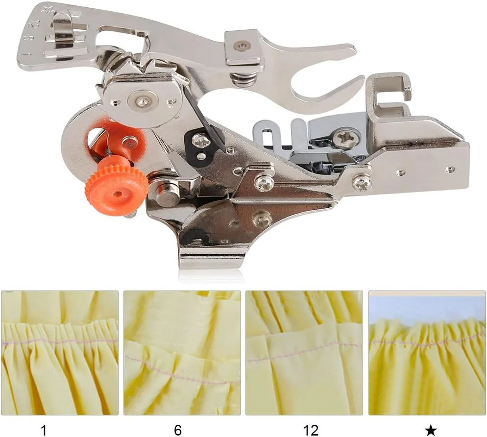 پایه چین‌دار چرخ خیاطی یوسو مناسب برای انواع چرخ خیاطی‌های خانگی با پایه کوتاه سینگر، بیبی‌لاک، برادر، ژانومه، جوکی، نیو هوم، اِن و اِلنا