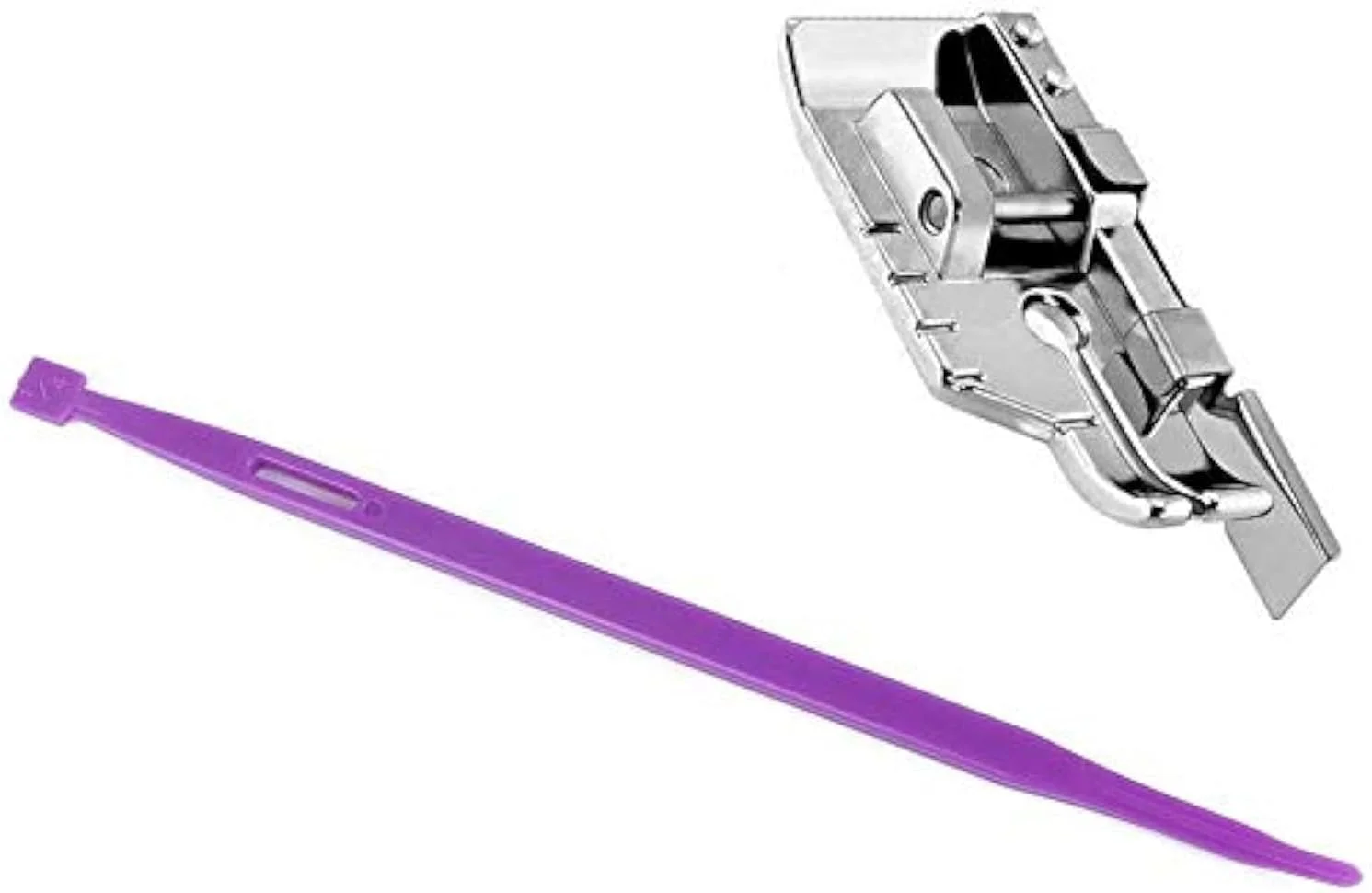 ابزار خیاطی بنفش رنگ، ابزار لحاف دوزی، لوازم لحاف دوزی با پایه دوخت چرخ خیاطی 1/4 اینچی (یک چهارم اینچ) مناسب برای لحاف دوز، صنعتگر و خیاط!