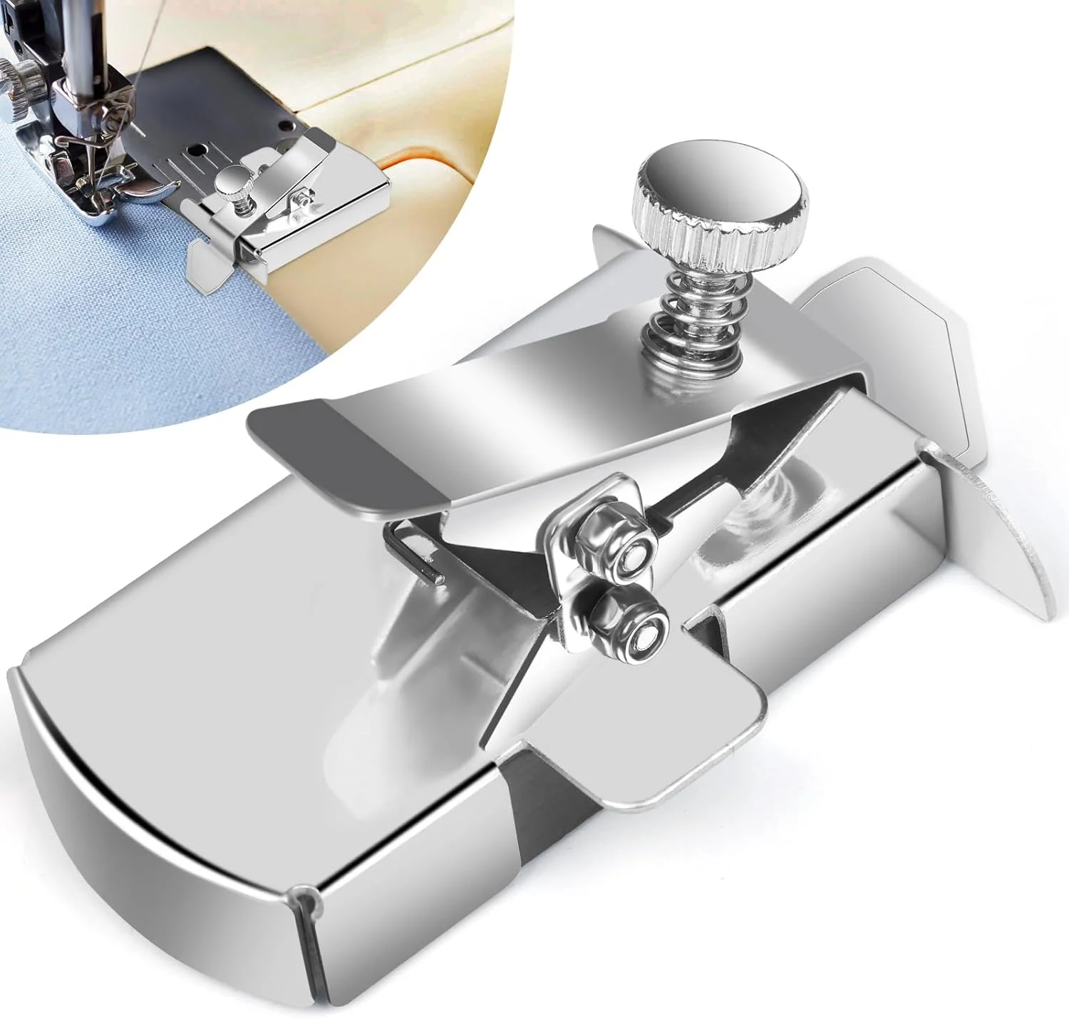 راهنمای درز مغناطیسی ممتاز Yuancheng برای چرخ خیاطی، مناسب برای چرخ خیاطی فلزی جهانی، محصولات خیاطی برای پارچه، آسان برای نگه داشتن نخ دوخت به صورت مستقیم