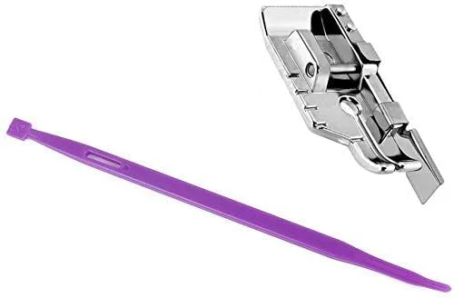 ابزار خیاطی بنفش رنگ، ابزار لحاف دوزی، لوازم لحاف دوزی با پایه دوخت چرخ خیاطی 1/4 اینچی (یک چهارم اینچ) مناسب برای لحاف دوز، صنعتگر و خیاط!