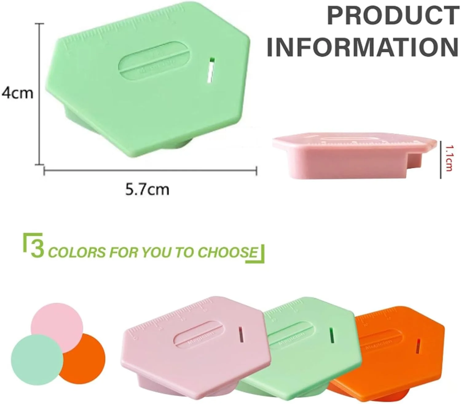 راهنمای درز مغناطیسی یوفانا، بسته 3 عددی، لوازم جانبی خیاطی برای چرخ خیاطی، راهنمای درز مغناطیسی برای چرخ خیاطی، مناسب برای مبتدیان در چرخ خیاطی