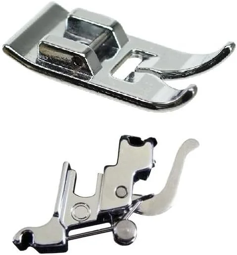 آداپتور پایه کم و پایه زیگزاگ Zenith، دوخت وارداتی برای تمام چرخ خیاطی های اتوماتیک، فولادی