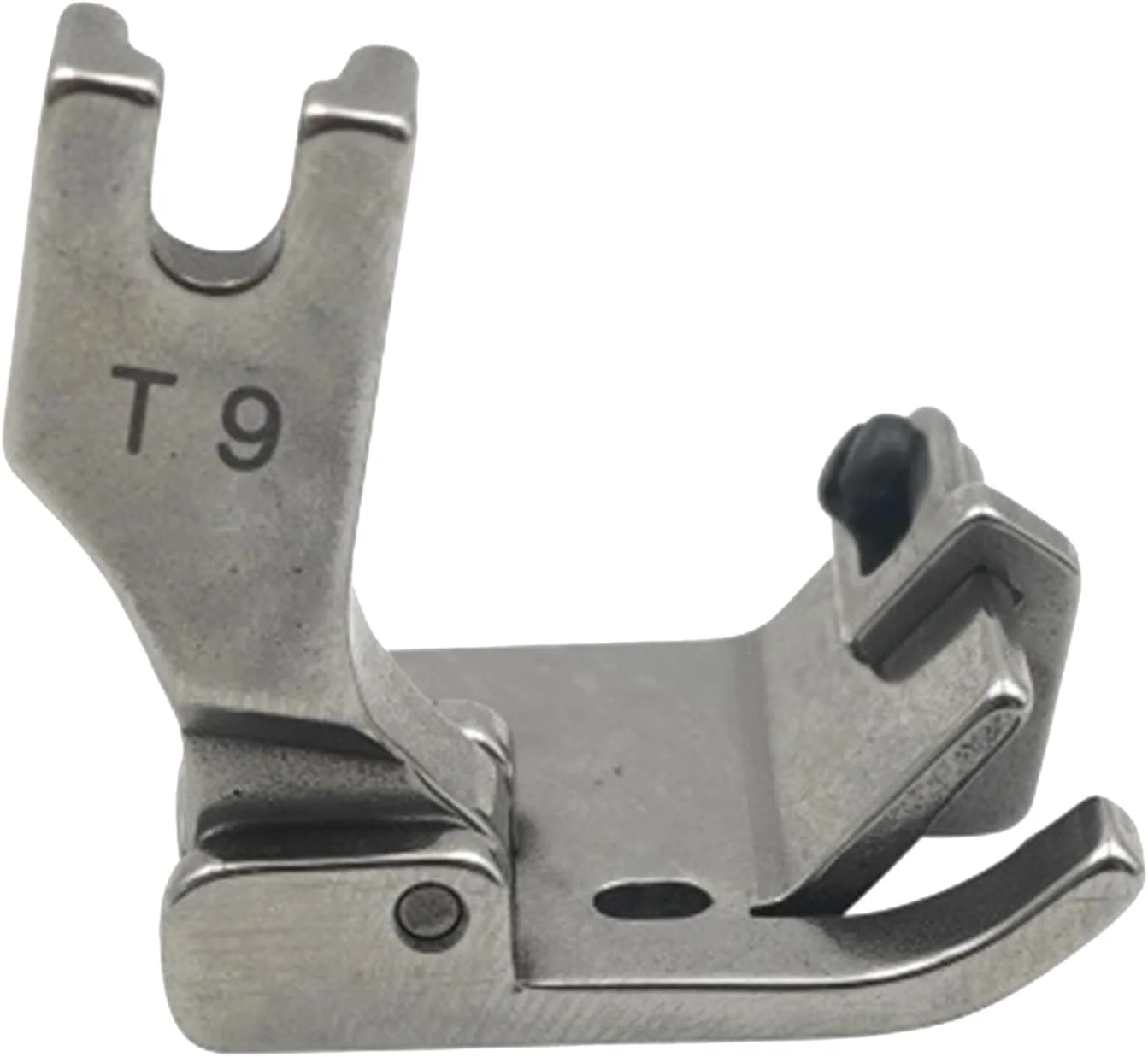 پایه فشار دهنده تخت زاگوت برای پیراهن، پرده، روتختی، دوخت لبه پارچه/چرم، پایه چرخ خیاطی فولاد کربنی