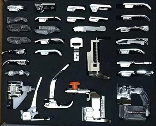 پایه های چرخ خیاطی وارداتی Zenith (۳۲ عددی) مناسب برای Brother Singer Usha Janome پایه های چرخ خیاطی وارداتی Zenith (۳۲ عددی) مناسب برای Brother Singer Usha Janome