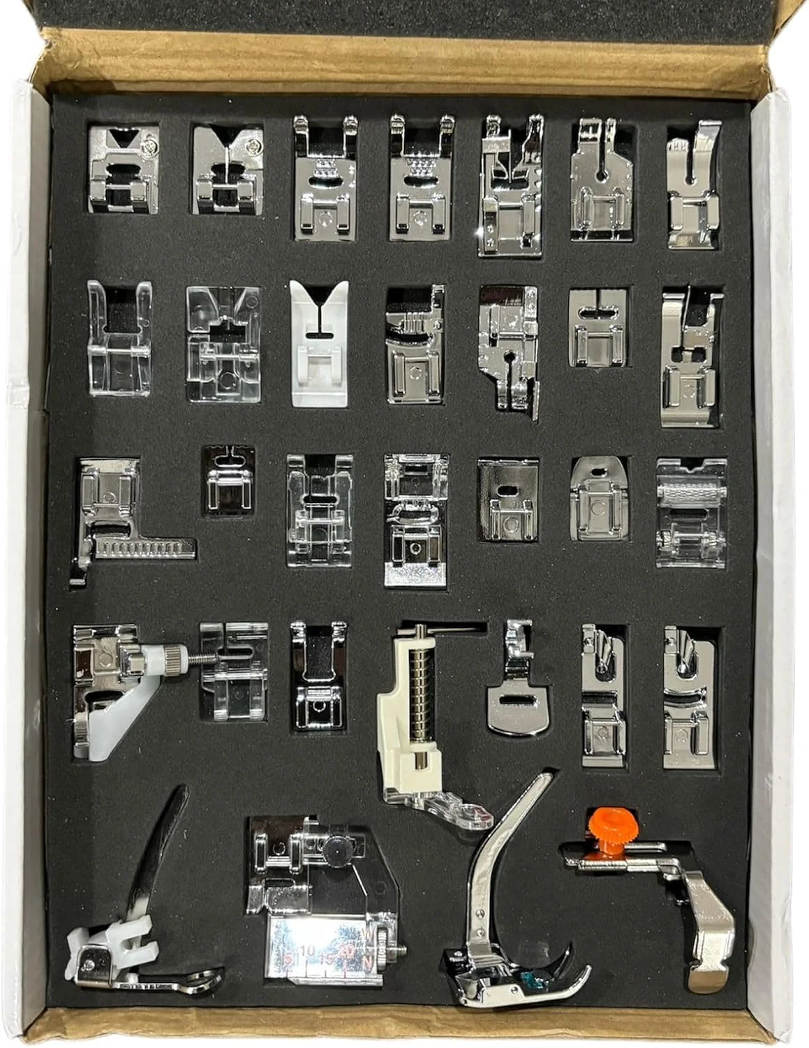 پایه های چرخ خیاطی وارداتی Zenith (۳۲ عددی) مناسب برای Brother Singer Usha Janome پایه های چرخ خیاطی وارداتی Zenith (۳۲ عددی) مناسب برای Brother Singer Usha Janome