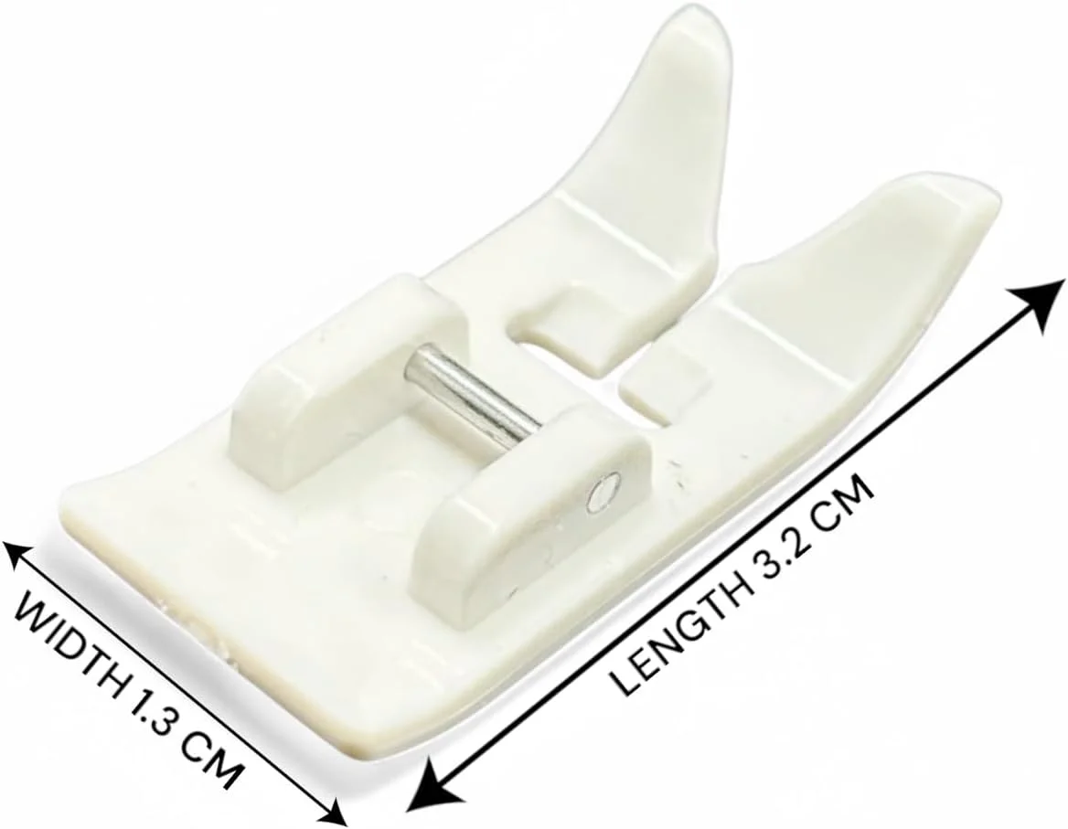 پایه چرخ خیاطی زیگزاگ پلاستیکی تفلون Zenith مناسب برای اکثر چرخ خیاطی های پایه کوتاه