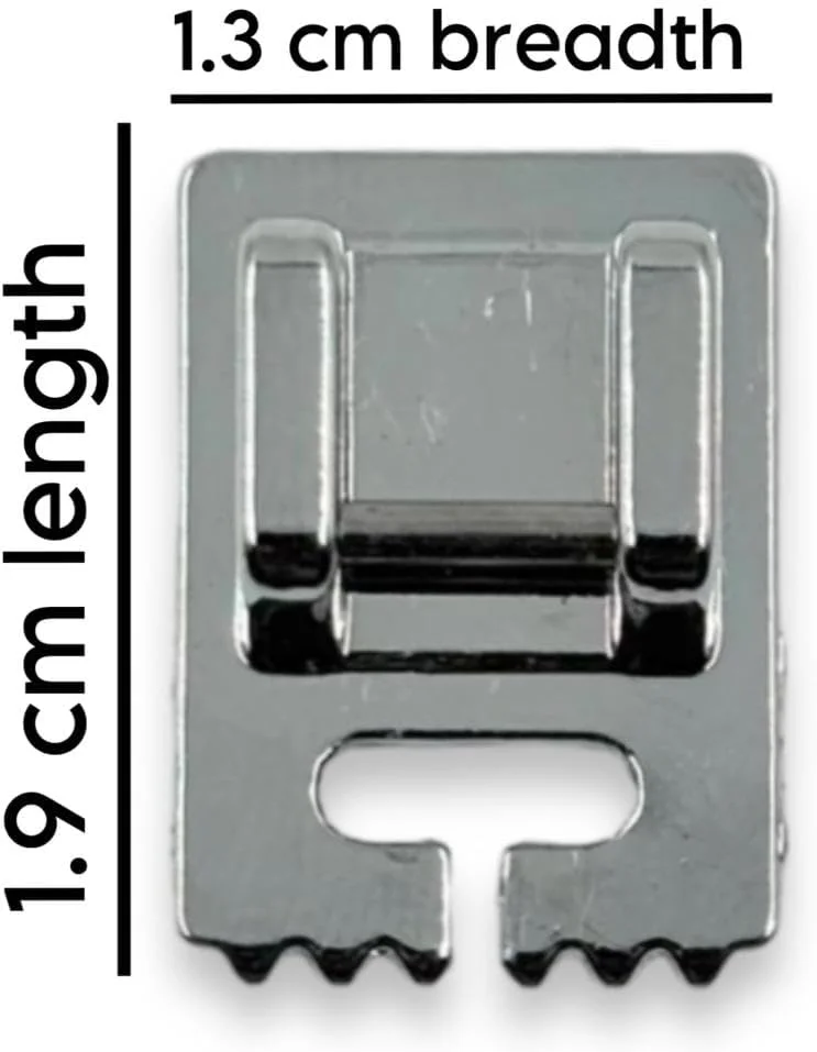 پایه چین دار ۵ شیاره Zenith سازگار با چرخ خیاطی های سینگر، یوشا و برادر، دوخت وارداتی برای تمام چرخ خیاطی های اتوماتیک، پرداخت فولادی