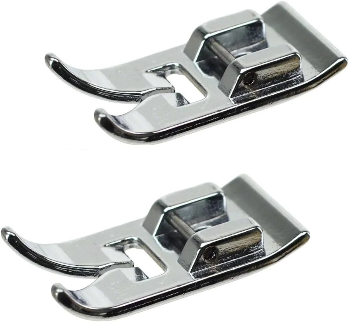 پایه زیگزاگ مناسب برای تمام چرخ خیاطی های اتوماتیک (سینگر/اوشا/برادر)، نصب آسان، مناسب برای مصارف خانگی، 2 عدد، فولاد