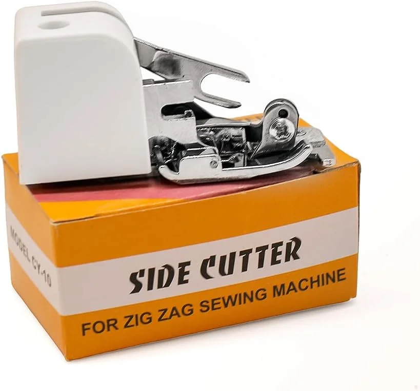 پایه برش کناری اورلاک و پرداخت لبه پارچه به صورت یکپارچه، ایده آل مدل CY-10 برای چرخ خیاطی های پایه کوتاه سینگر، برادر و غیره