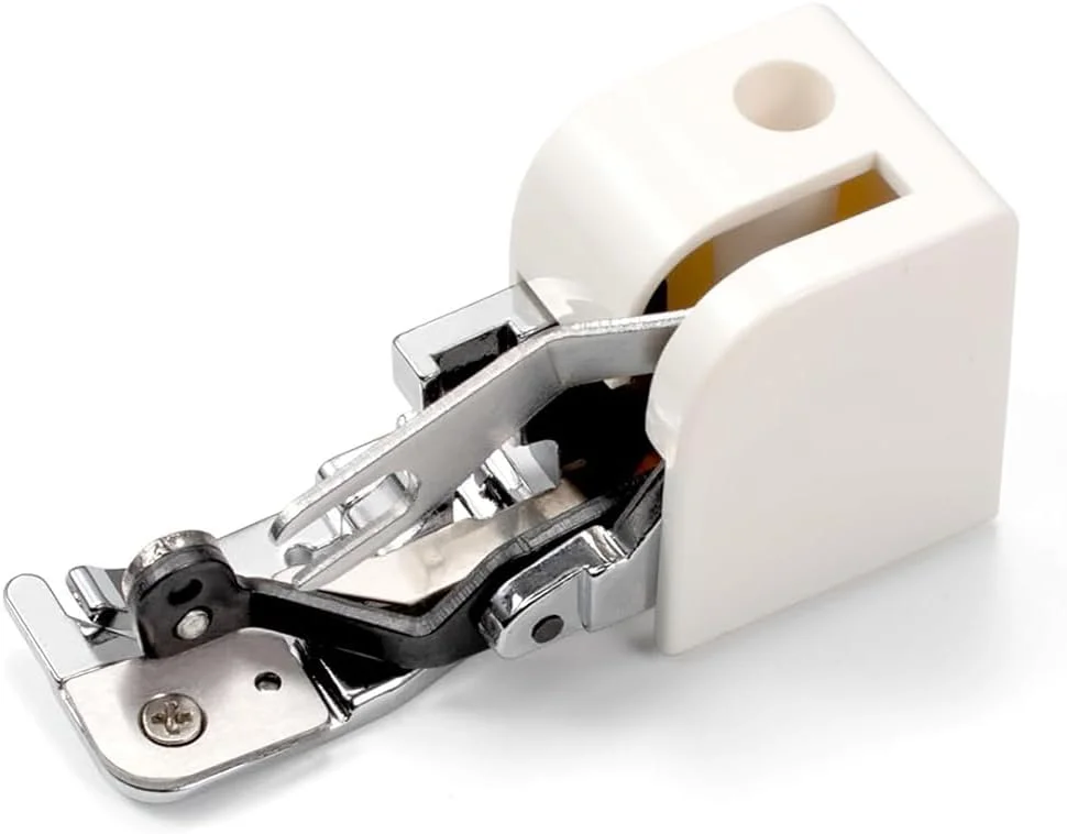 پایه برش کناری اورلاک و پرداخت لبه پارچه به صورت یکپارچه، ایده آل مدل CY-10 برای چرخ خیاطی های پایه کوتاه سینگر، برادر و غیره