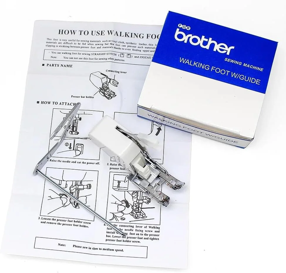 پایه دوخت چرخ خیاطی ZhXu Shuo SA188 با انگشت باز، مناسب برای لحاف دوزی و دوخت چند لایه برای چرخ خیاطی های پایه کوتاه برادر، سینگر، ژانومه و بیبی لاک