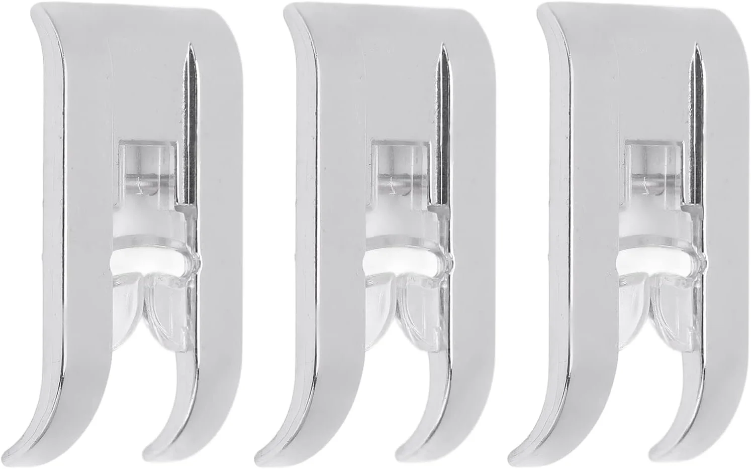 پایه زیگزاگ، 3 عدد پایه فلزی ضد زنگ با نصب آسان برای چرخ خیاطی خانگی