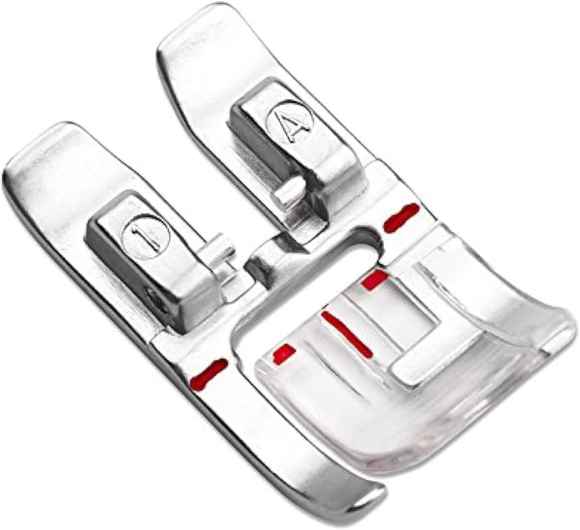 پایه دوخت تزیینی زیگزاگ استورم مدل 820774096 با شناسه IDT سایز 9 میلی متر مناسب برای چرخ خیاطی های گروه G, J, K پفاف جایگزین: 98-694836-00 820774096