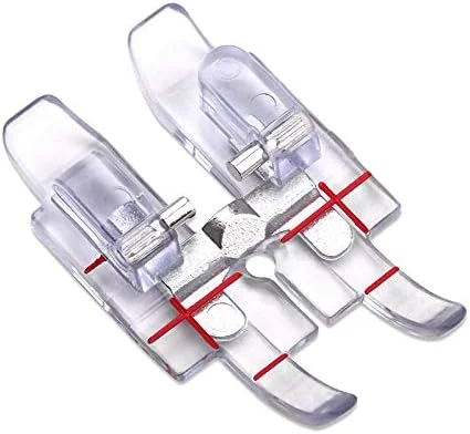 820883096 پایه دوخت شفاف لحاف دوزی 1/4 اینچی (یک چهارم اینچ) برای چرخ خیاطی فاف مدل D,E,G,J,K 820883096