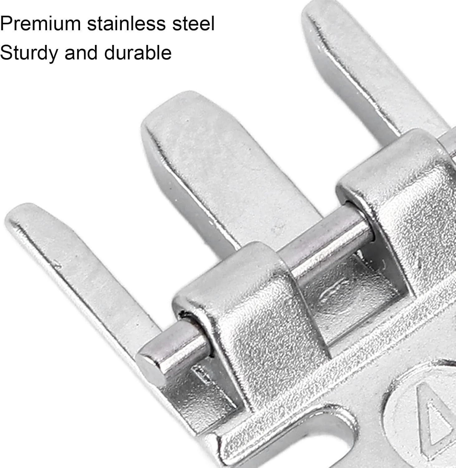 پایه زیپ دوزی استیل ضد زنگ، پایه فشاری با قابلیت نصب آسان، مناسب برای چرخ خیاطی PFAFF پایه زیپ دوزی استیل ضد زنگ، پایه فشاری با قابلیت نصب آسان، مناسب برای چرخ خیاطی PFAFF