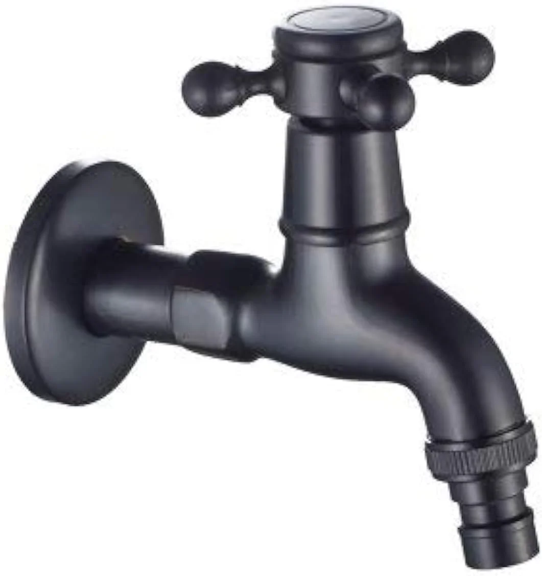 شیر آب تک دسته سرد، مناسب ماشین لباسشویی، فضای باز، باغ، با دستگیره صلیبی، رنگ برنز روغنی شیر آب تک دسته سرد، مناسب ماشین لباسشویی، فضای باز، باغ، با دستگیره صلیبی، رنگ برنز روغنی