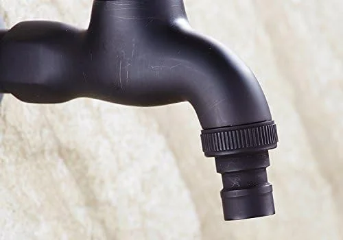 شیر آب تک دسته سرد، مناسب ماشین لباسشویی، فضای باز، باغ، با دستگیره صلیبی، رنگ برنز روغنی شیر آب تک دسته سرد، مناسب ماشین لباسشویی، فضای باز، باغ، با دستگیره صلیبی، رنگ برنز روغنی