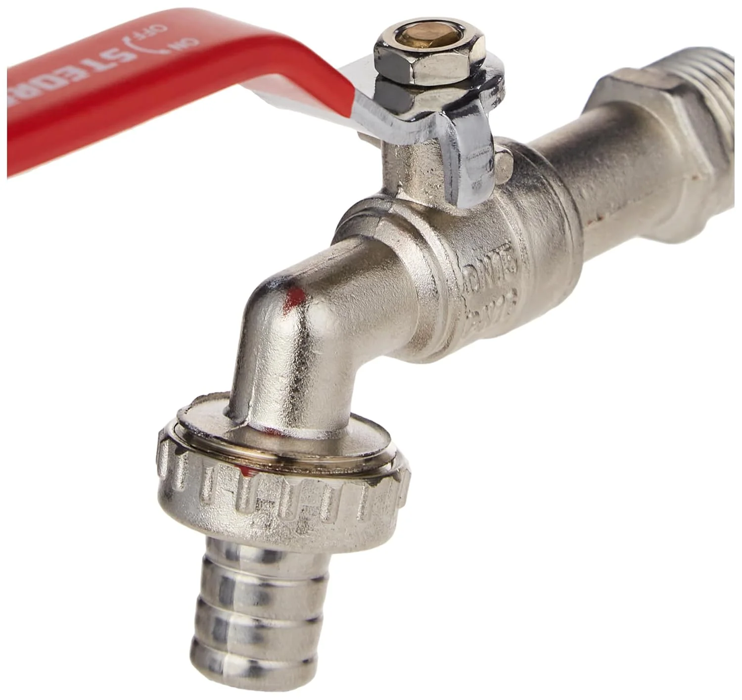 شیر آب باغچه مافرا، شیر آب دستی با دسته بلند، بادوام، نقره ای