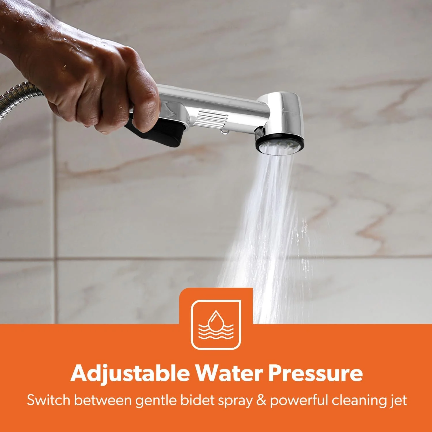 اسپری شاتاف دستی توالت Geepas - شیر اسپری شاتاف دوش حمام، شیر تمیز کننده توالت - شامل شلنگ آب و نگهدارنده اسپری نصب شده - اسپری توالت دوش اسپری شاتاف دستی توالت Geepas - شیر اسپری شاتاف دوش حمام، شیر تمیز کننده توالت - شامل شلنگ آب و نگهدارنده اسپری نصب شده - اسپری توالت دوش