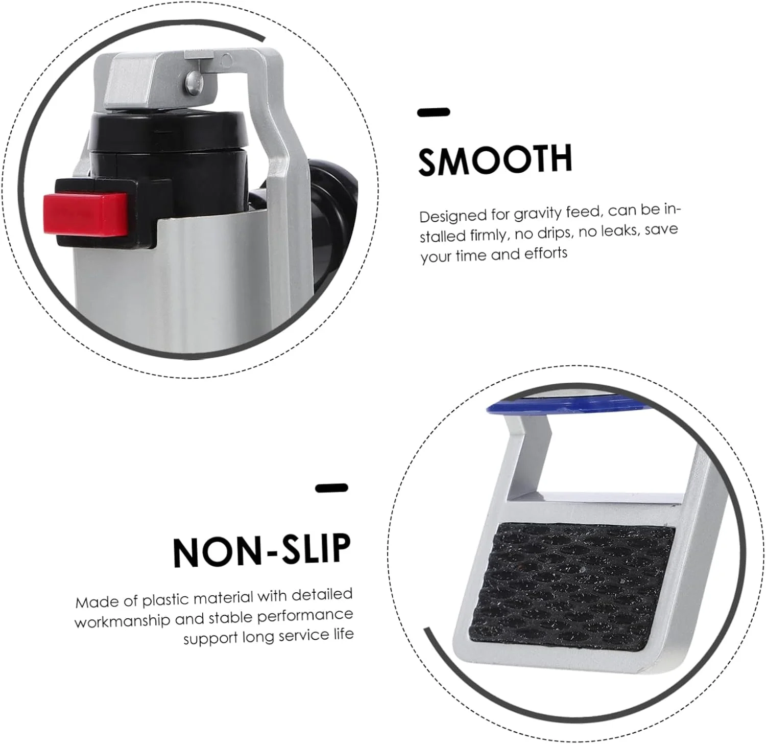 OSALADI 2 عدد شیر آب سردکن، شیر آب پلاستیکی، قطعات جایگزین سردکن آب، اهرم یک دستگاه OSALADI 2 عدد شیر آب سردکن، شیر آب پلاستیکی، قطعات جایگزین سردکن آب، اهرم یک دستگاه