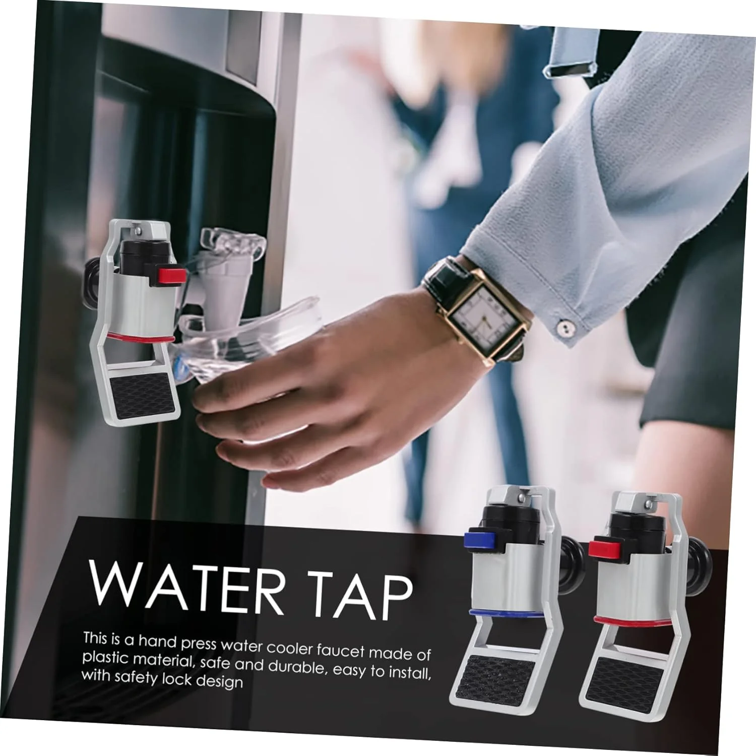 OSALADI 2 عدد شیر آب سردکن، شیر آب پلاستیکی، قطعات جایگزین سردکن آب، اهرم یک دستگاه OSALADI 2 عدد شیر آب سردکن، شیر آب پلاستیکی، قطعات جایگزین سردکن آب، اهرم یک دستگاه