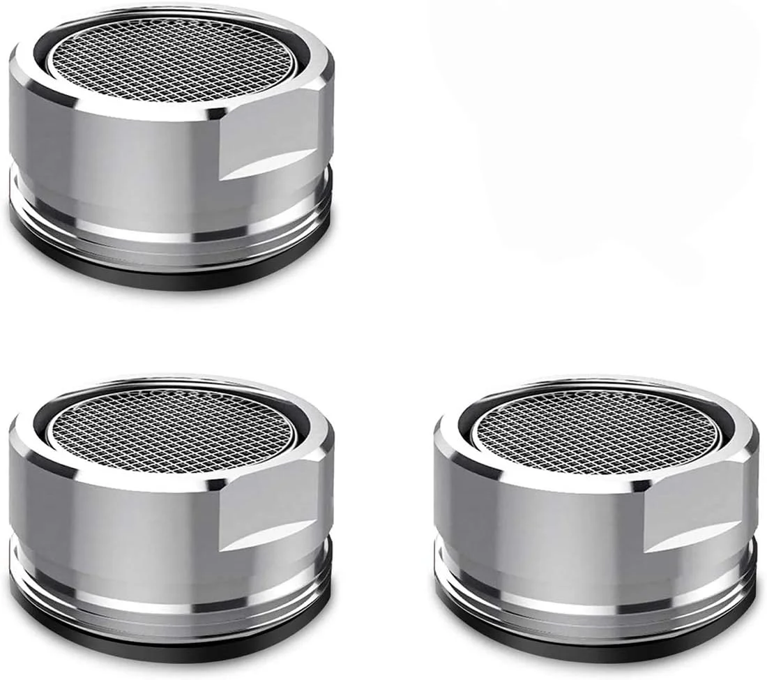 سری شیر آشپزخانه SYOSI، بسته 3 عددی، سر شیر چرخشی قابل تنظیم صرفه جویی در آب، دستگاه موثر افزونه سر اسپری شیر فیلتردار برای اتصال شیر سینک آشپزخانه حمام سری شیر آشپزخانه SYOSI، بسته 3 عددی، سر شیر چرخشی قابل تنظیم صرفه جویی در آب، دستگاه موثر افزونه سر اسپری شیر فیلتردار برای اتصال شیر سینک آشپزخانه حمام