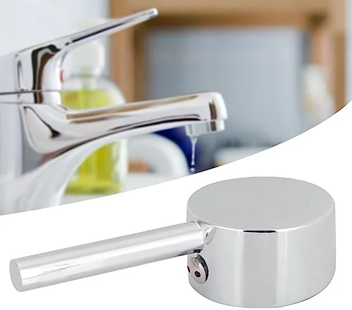 دسته شیر آب، دسته اهرمی جایگزین شیر سینک با طراحی ارگونومیک آلیاژ روی، دستگیره شیر آب مقاوم در برابر حرارت برای حمام منزل دسته شیر آب، دسته اهرمی جایگزین شیر سینک با طراحی ارگونومیک آلیاژ روی، دستگیره شیر آب مقاوم در برابر حرارت برای حمام منزل