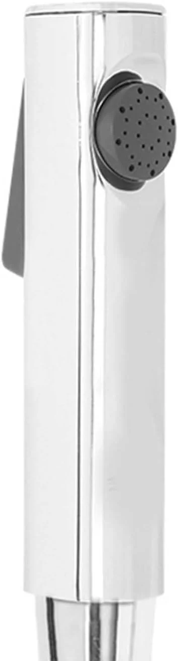 شلنگ توالت پلاستیکی ABS بونکاسو مدل HF-1045 WF CP با قابلیت چرخش 360 درجه، روکش کروم، دارای جت اسپری (تک عددی) (فقط شیر بدون شلنگ)