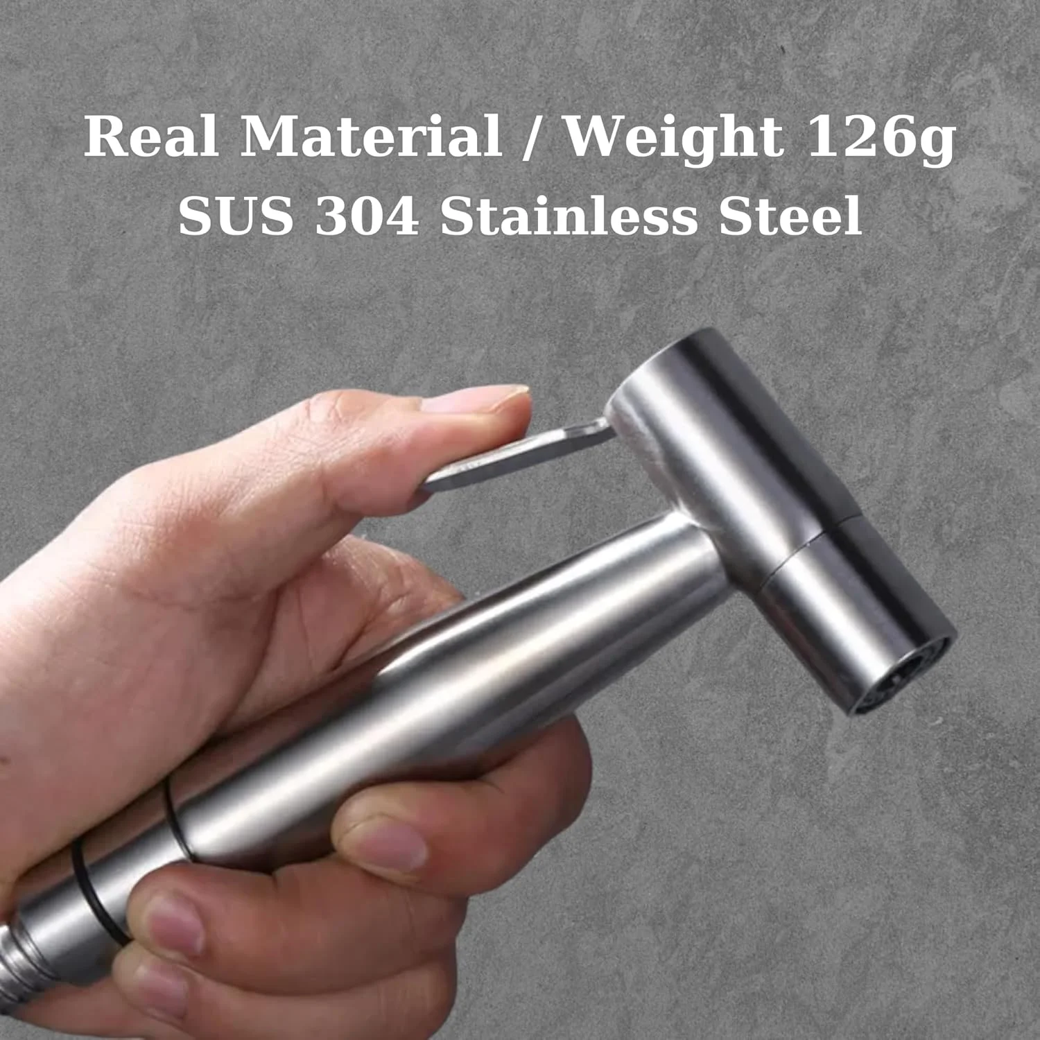 اسپری بهداشتی ممتاز استیل ضد زنگ برای توالت به همراه شلنگ 1.5 متری استیل ضد زنگ، نصب آسان 5 دقیقه ای، فشار آب قوی (ست کامل شطاف) اسپری بهداشتی ممتاز استیل ضد زنگ برای توالت به همراه شلنگ 1.5 متری استیل ضد زنگ، نصب آسان 5 دقیقه ای، فشار آب قوی (ست کامل شطاف)