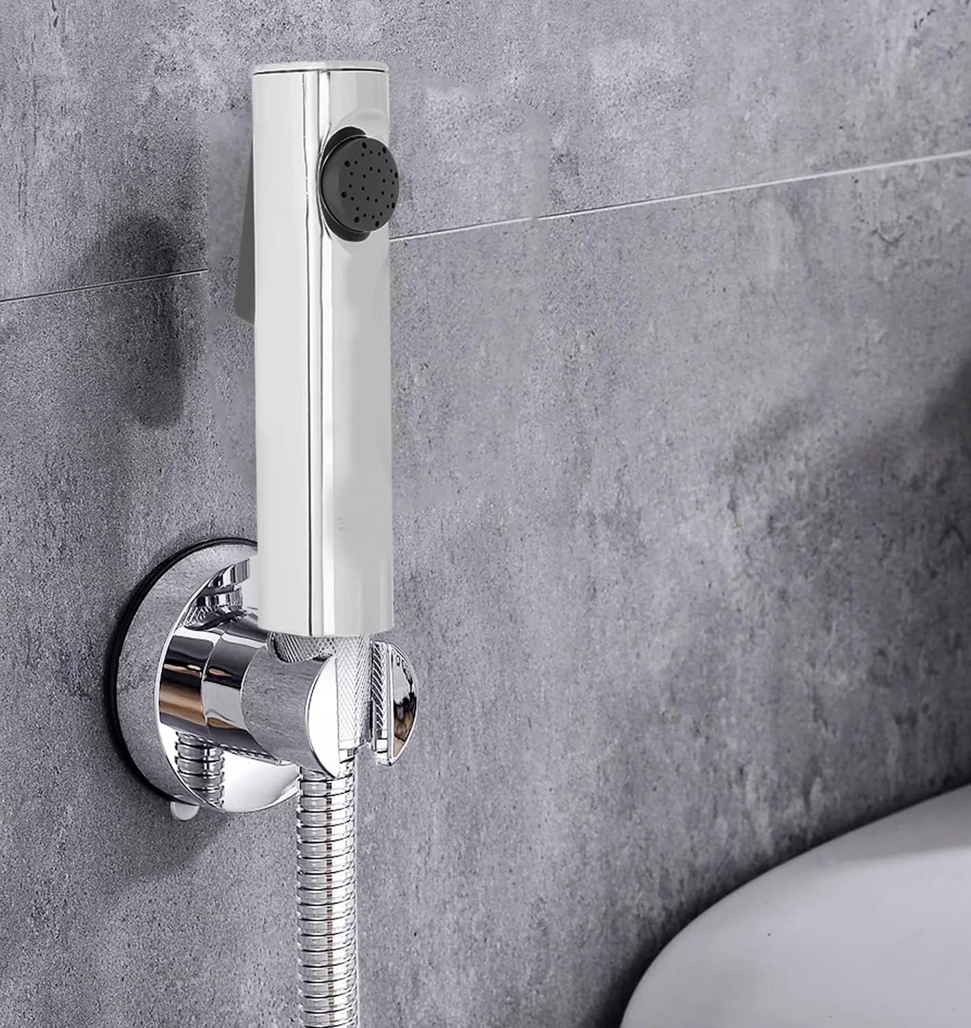 شلنگ توالت پلاستیکی ABS بونکاسو مدل HF-1045 WF CP با قابلیت چرخش 360 درجه، روکش کروم، دارای جت اسپری (تک عددی) (فقط شیر بدون شلنگ) شلنگ توالت پلاستیکی ABS بونکاسو مدل HF-1045 WF CP با قابلیت چرخش 360 درجه، روکش کروم، دارای جت اسپری (تک عددی) (فقط شیر بدون شلنگ)