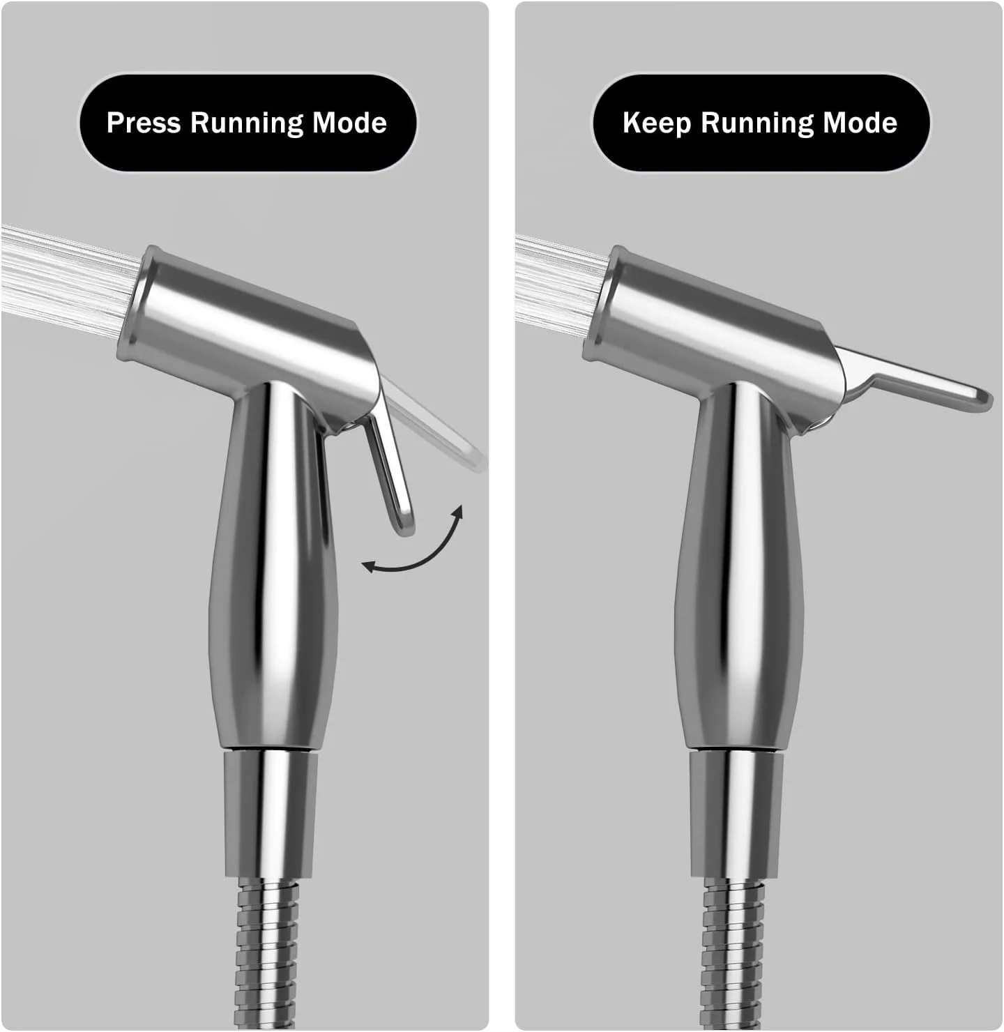 شیر توالت شوی دستی JOMOO، سر دوش توالت شوی، شلنگ دار، مناسب شستشوی کودک و بهداشت بانوان