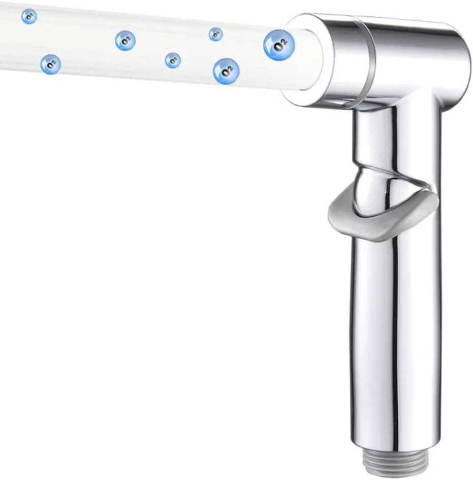 دوش دستی توالت با قابلیت تنظیم جریان و دو عملکرد، شیر بهداشتی توالت، سر دوش دستی، بیده شاتاف توالت فرنگی